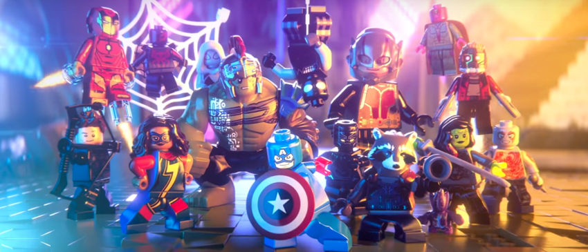 LEGO MARVEL SUPERHEROES 2 | Guardiões da Galáxia, Ego, Homem-Aranha e mais no trailer de anúncio do jogo!