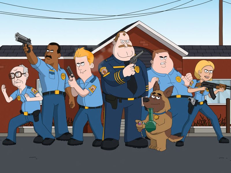 PARADAISE POLICE | Netflix e mais um desenho barra pesada com humor insano!